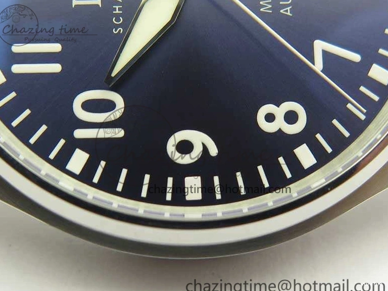 MIROTIME 0326 Mark XVIII Le Petit Prince IW327004 SS MKS 1:1 Best Edition Blue Dial On Leather Strap MIYOTA9015 V ComfortFit 7217